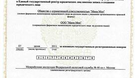 Документы для оформления юридического лица в Зарина