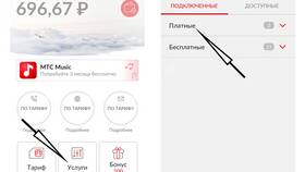 Как отключить подписку МТС Музыка в Зарина