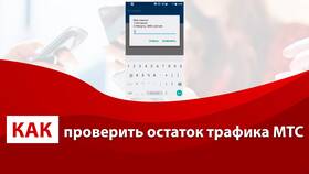 Как проверить остаток интернет-трафика на МТС в Зарина
