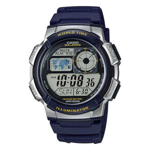 Наручные часы электронные мужские Casio Illuminator Collection AE-1000W-2A в Зарина