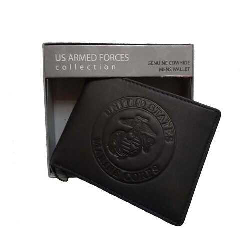 Портмоне мужское US Armed Forces Bifold черное в Зарина