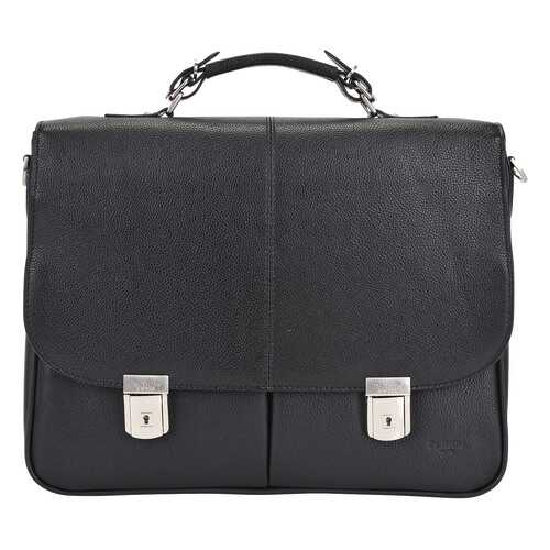 Портфель мужской кожаный Dr. Koffer B393160-02-04 черный в Зарина