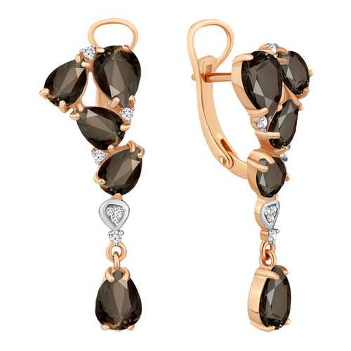 Серьги Aquamarine 4706501А в Зарина