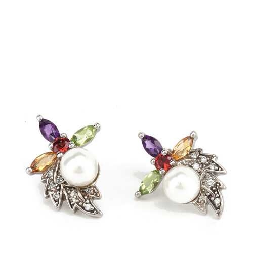 Серьги женские YOUKON АЕ 23724 серебристые в Зарина