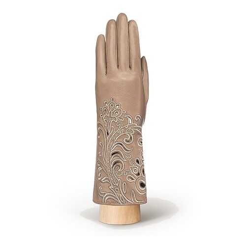 Перчатки женские Eleganzza F-IS0067 коричневые 6.5 в Зарина