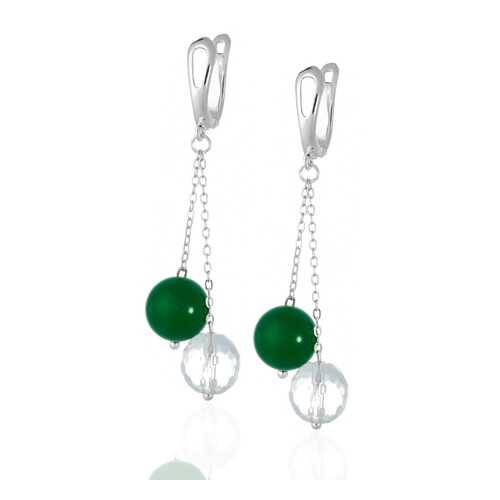 Серьги Lattrice, вставка агат, артикул 54655601 в Зарина