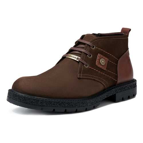 Ботинки мужские Pierre Cardin 26007470 коричневые 44 RU в Зарина