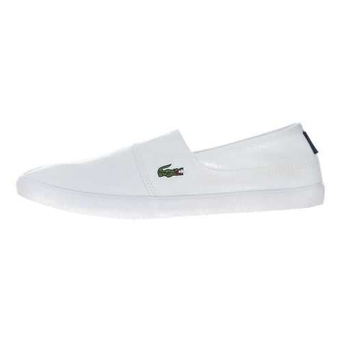 Слипоны мужские Lacoste 733CAM1071 белые 8 FR в Зарина