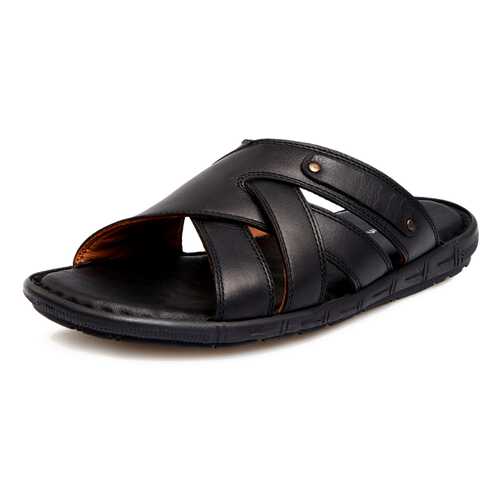 Шлепанцы мужские Pierre Cardin 710017663 черные 42 RU в Зарина