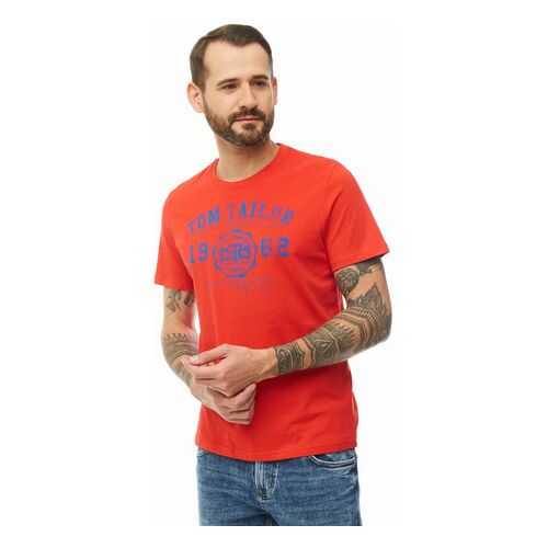Футболка мужская TOM TAILOR 1008637-12880 красная XXL в Зарина
