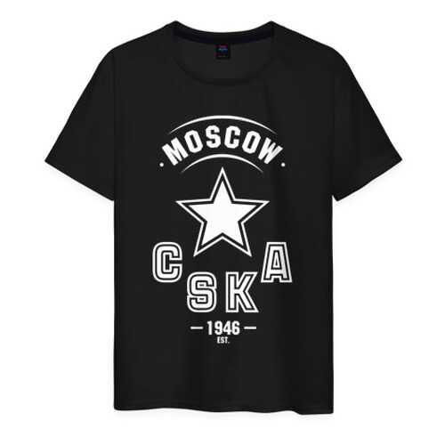 Футболка мужская ВсеМайки 1741187 черная M в Зарина