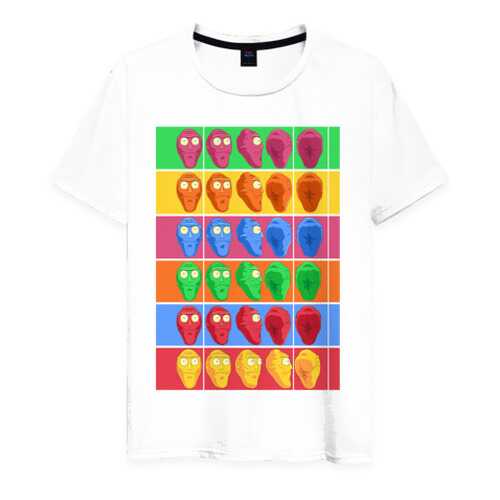 Футболка мужская ВсеМайки 1977099 белая XXXL в Зарина