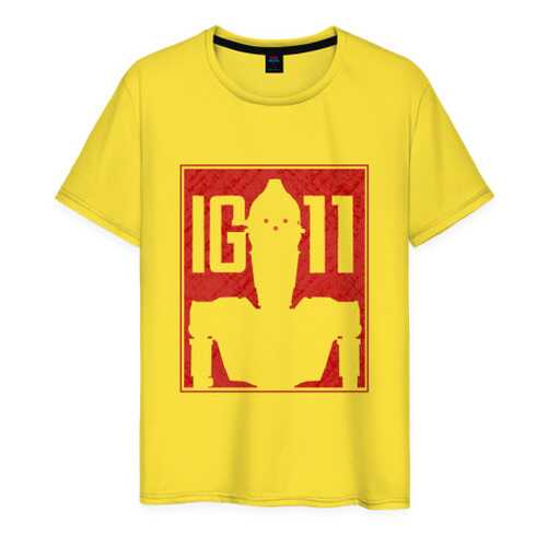 Футболка мужская ВсеМайки 2177797 желтая XXXL в Зарина