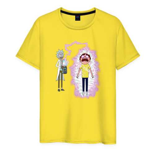 Футболка мужская ВсеМайки 2460797 желтая XXXL в Зарина