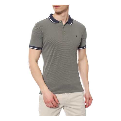Поло мужское TRU TRUSSARDI 623602 серое S в Зарина