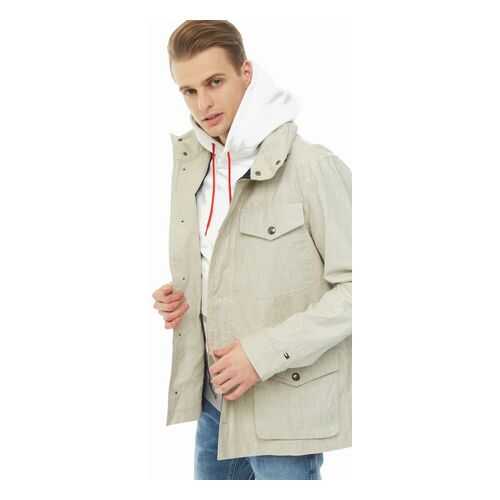 Куртка мужская Tommy Hilfiger MW0MW13637 бежевая S в Зарина