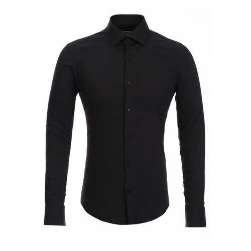 Рубашка мужская BAWER 1SL03-02 черная XS в Зарина