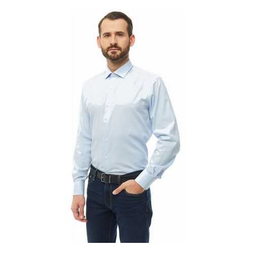 Рубашка мужская Conti Uomo 8368-2-06 синяя 3XL в Зарина