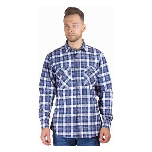 Рубашка мужская DAIROS GD81100369 синяя 3XL в Зарина