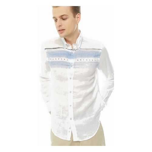Рубашка мужская HARMONT&BLAINE CRD675010744M 100 белая XL в Зарина