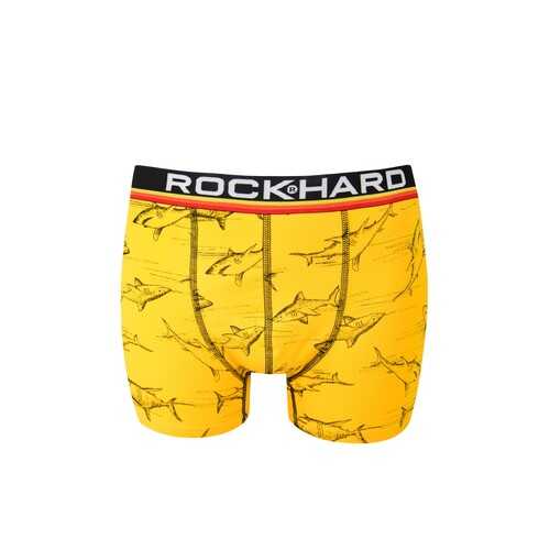 Боксеры мужские ROCKHARD 7003 ROCKHARD боксеры с рисунком (12) желтые S в Зарина