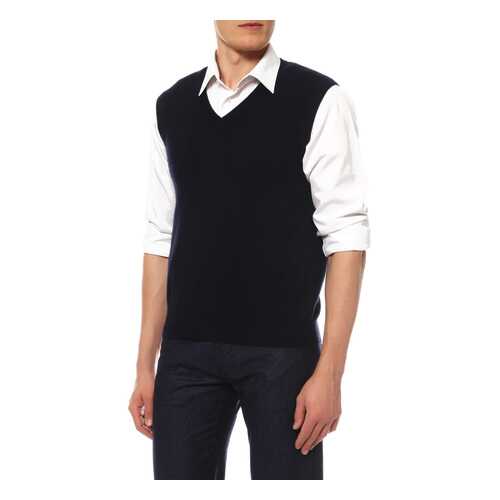 Жилет мужской Mir cashmere 3-16-003WE синий XL в Зарина