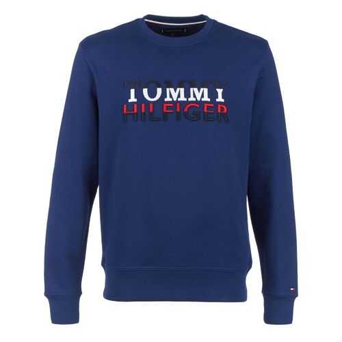 Свитшот мужской Tommy Hilfiger MW0MW12874 синий XL в Зарина