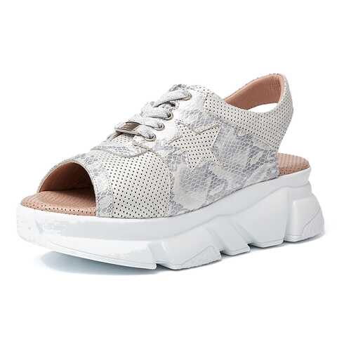 Босоножки женские Pierre Cardin TR-MN-108-1129-Z серебристые 38 RU в Зарина