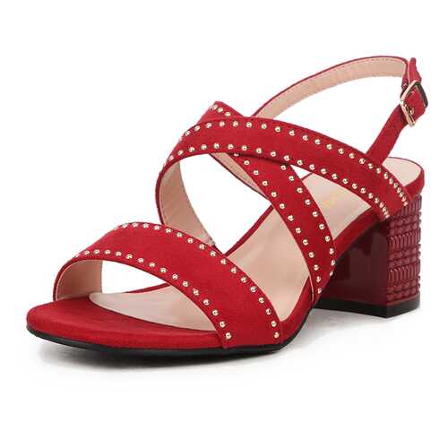 Босоножки женские T.Taccardi JX20S-242B красные 37 RU в Зарина