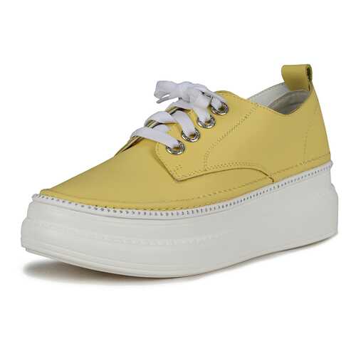 Кеды женские Alessio Nesca K0611LC-1C желтые 35 RU в Зарина
