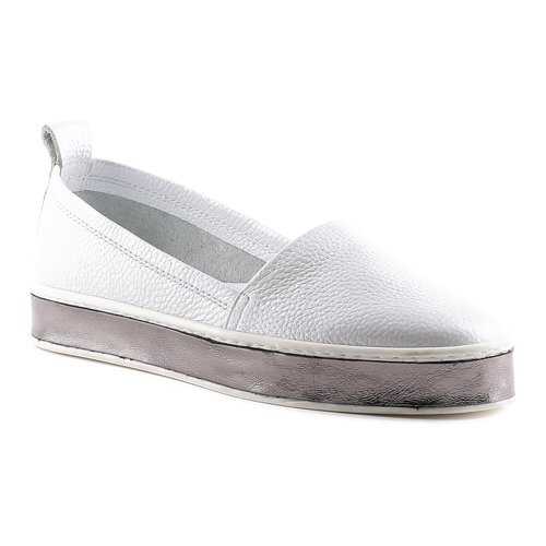 Слипоны женские Shoes Market 996-5007-66-20 белые 40 RU в Зарина
