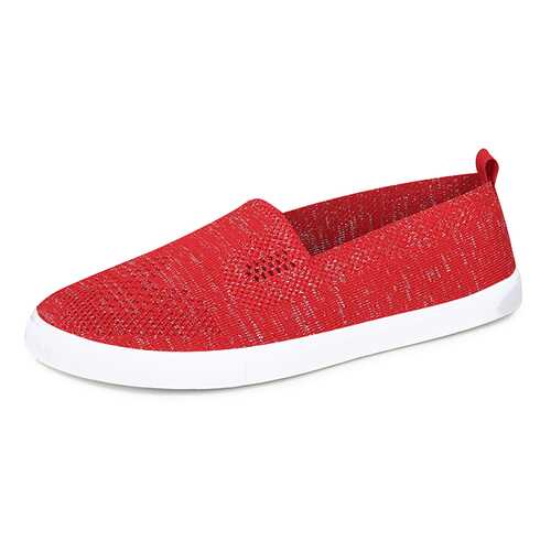Слипоны женские T.Taccardi ZB20SS-001B красные 38 RU в Зарина