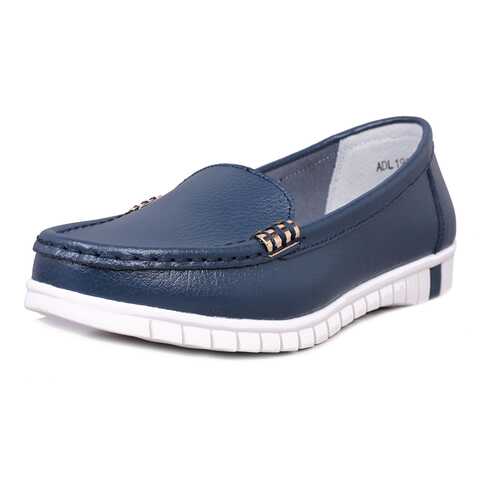 Мокасины женские Alessio Nesca Comfort 710018746 синие 37 RU в Зарина
