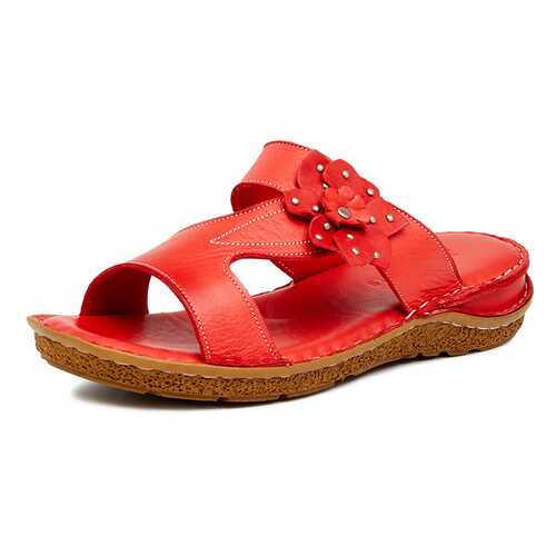 Шлепанцы женские Alessio Nesca Comfort 710018219 красные 38 RU в Зарина