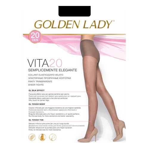 Колготки Golden Lady VITA 20, nero, 5/XL в Зарина