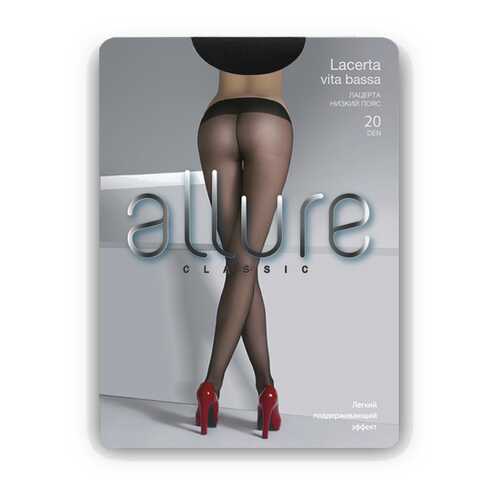 Колготки женские ALLURE ALL LACERTA 20 VB черные 4 (L) в Зарина