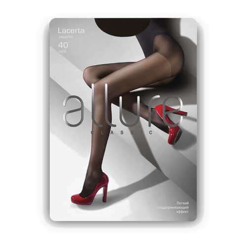 Колготки женские ALLURE ALL LACERTA 40 коричневые 3 (M) в Зарина