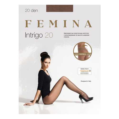 Колготки женские FEMINA INTRIGO 20 легкий загар 3 (M) в Зарина