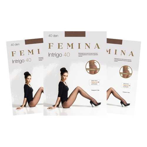 Колготки женские FEMINA INTRIGO 40 легкий загар 4 (L) в Зарина