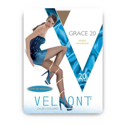 Колготки женские VELMONT VN GRACE 20 легкий загар 4 (L) в Зарина