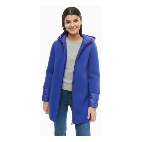 Куртка женская United Colors of Benetton 2AKM534R5_1T3 синяя 48 IT в Зарина