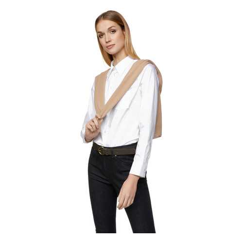 Рубашка женская United Colors of Benetton CCC_5AWR5QB83 белая M в Зарина