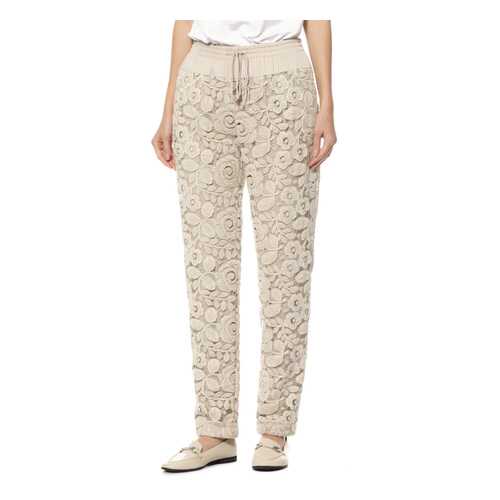 Брюки женские Rene Lezard F064/S/8630/063 бежевые 36 DE в Зарина