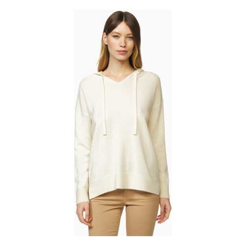 Джемпер из кашемира с капюшоном Женщины Benetton 20A_1033D2492_600 Белый S в Зарина