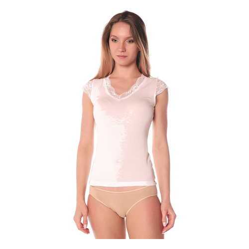 Футболка женская BlackSpade BS1348 бежевая 2XL в Зарина