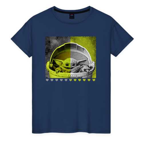 Футболка женская ВсеМайки 2147267 синяя XL в Зарина