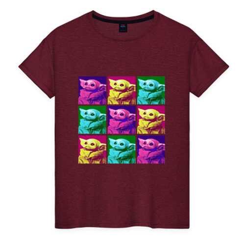 Футболка женская ВсеМайки 2147271 красная XXXL в Зарина
