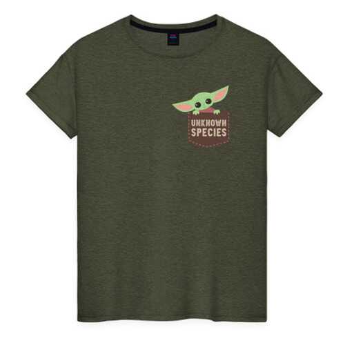 Футболка женская ВсеМайки 2147277 хаки XXXL в Зарина