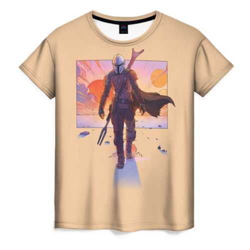 Футболка женская ВсеМайки 2177635 разноцветная XXXL в Зарина