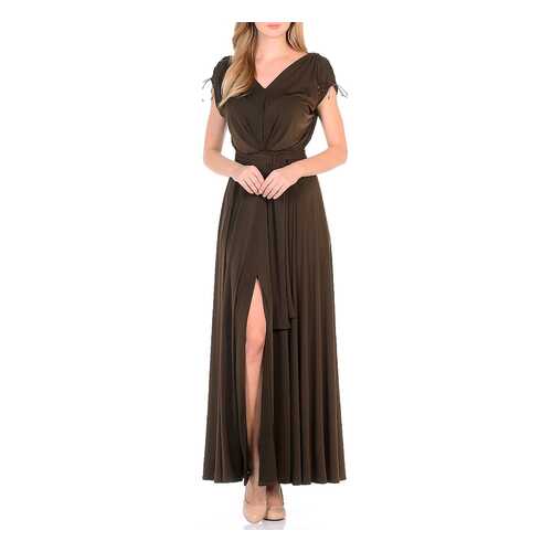 Платье женское Alina Assi 11-501-105 коричневое 2XL в Зарина